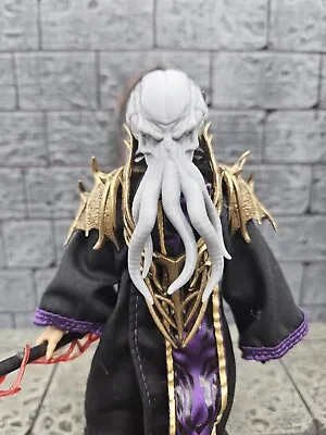 Custom 3d Printed Mindflayer Headsculpt For Mythic Legions 1/12 Scale Figure • $14