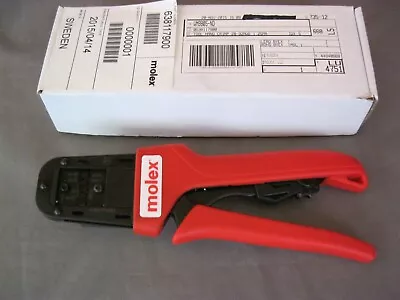 Molex 63811-7900 Hand Crimp Tool With Application Tooling Specification Sheet • $300