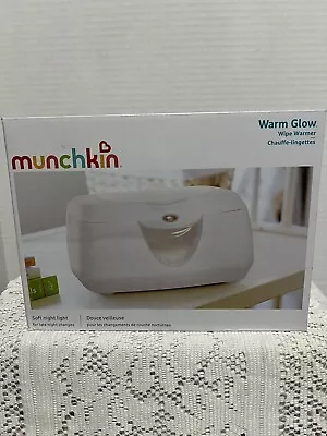Munchkin Warm Glow Wipe Warmer White • $12