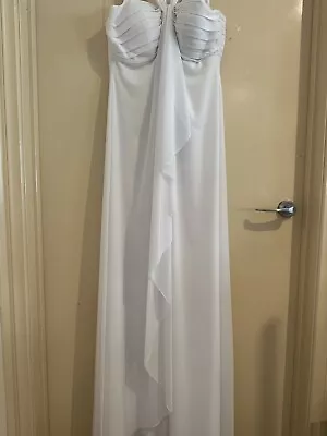 Wedding Dress Size 14 • $100