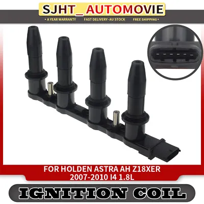 Ignition Coil For Holden 2007-2010 Astra AH Z18XER 4Cyl 1.8L Coil Pack 1208021 • $52.59