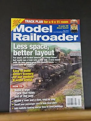 Model Railroader Magazine 2010 May Less Pace Better Layout Desert Scenery • $5