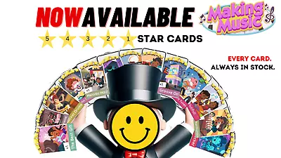 Monopoly Go 1⭐- 5⭐ Star Stickers / Cards ⚡Instant Delivery • $4.99