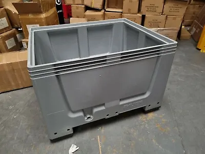 Auer 1200 1000 790mm Plastic Storage Container Half Pallet Box Create 660L • £155