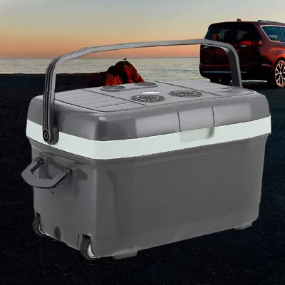 45L Mini Refrigerator Fridge Cooler Warmer Food Drinks For Car Bedroom Camping • £119.95