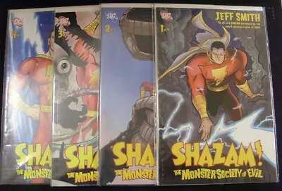 Shazam The Monster Society Of Evil 1-4 Dc Comic Set Complete Smith 2007 Vf/nm • $4