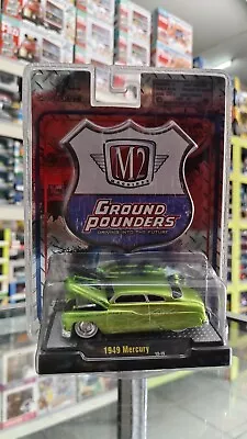 M2 Ground Pounders 1:64 1949 Mercury Green 12-15 Diecast Car Toys • $20