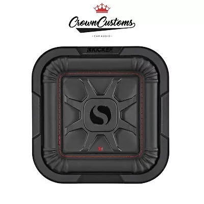 8 INCH SLIMLINE SUBWOOFER Kicker KA46L7T82000 WATTS CAR AUDIO BASS SHALLOW SUB • £199.95