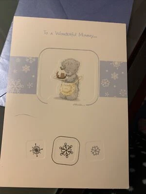 £3.25 • Buy Me To You Tatty Teddy Mummy Christmas Card