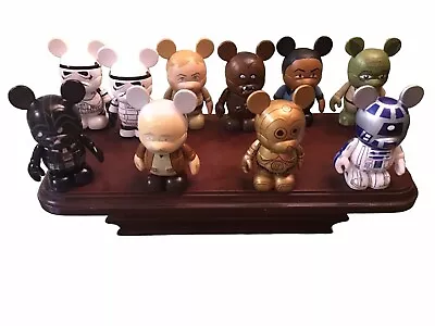 10 Disney Vinylmation 3  Mixed Lot Of Star Wars Lucas Films R2D2 C-3PO Luke • $75