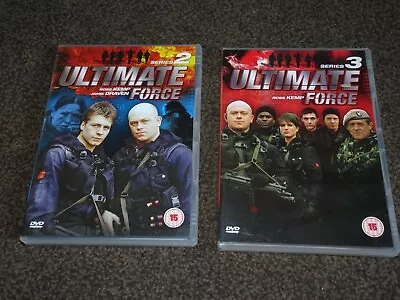 Ultimate Force Series 2 & 3 TV Action Series DVD Ross Kemp Jamie Draven • £5.99