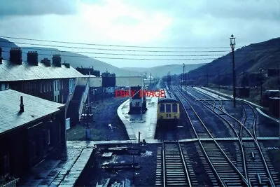 £1.85 • Buy Photo  Treherbert Station 01/75 On A Typical South Wales Valleys Damp Day No Te