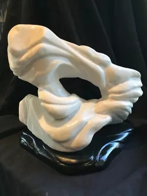 Abstract Contemporay Marble Sculpture • $500