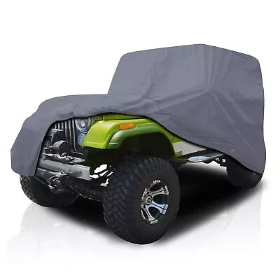 5 Layer Car Cover For Jeep CJ5 1955-1983 SUV 2-Door Semi Custom Fit Full Cove... • $133.94