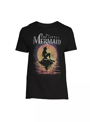 Disney Little Mermaid T Shirt Unisex XL Extra Large Sunset Ariel Graphic Tee NWT • $8