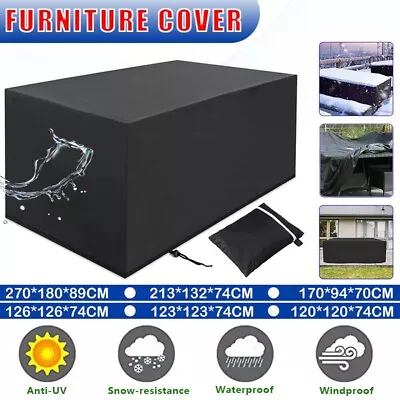 AU Waterproof Outdoor Furniture Cover Garden Patio Rain UV Table Protector Chair • $16.65