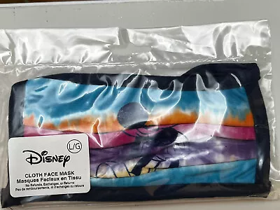 NEW 2020 Disney Parks Tie Dye Mickey Mouse Cloth Face Mask Sealed Adult Large • $9.99