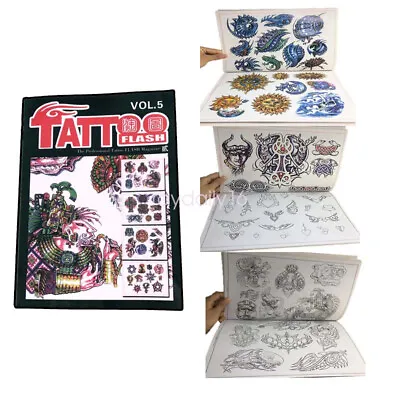 £13.64 • Buy Tattoo Art Flash Manuscript Sketch Book A4 80 Pages Tattoo Personalized Design