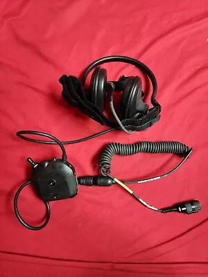 Racal Acoustics RA5000/1/6400 Headset-Microphone / Military Headphones • $100