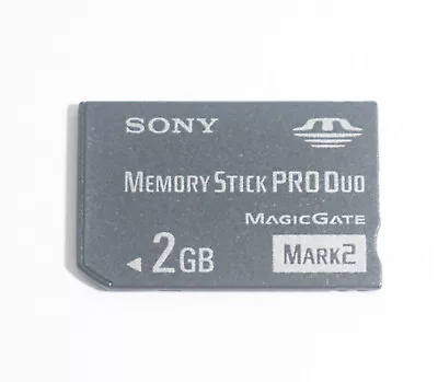 Sony Official 2gb Memory Stick Pro Duo OEM Memory Card For PSP Ships W/Tracking • $11.97