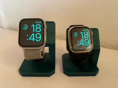 $12.99 • Buy Apple Watch 7 6 SE 5 4 Night Stand Charging Dock Station Stand Holder Cradle