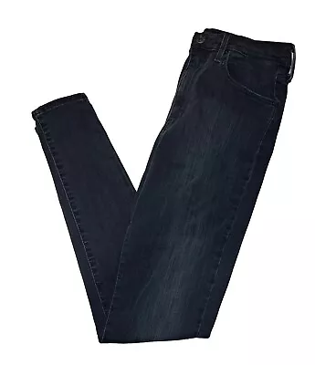 Levis Mens Black Mile High Super Skinny 30 Jeans 30x30 • $15.20