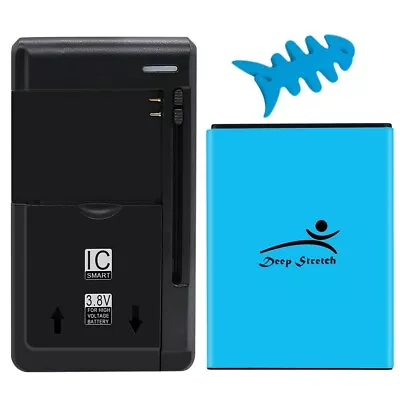 Large Capacity 4670mAh Li_ion Battery Charger F Samsung Galaxy Note LTE SGH-I717 • $36.93