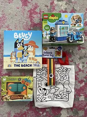 Kids Toddler Toys Bulk Lot Bluey Dinosaur Duplo Texta Binocular  • $20