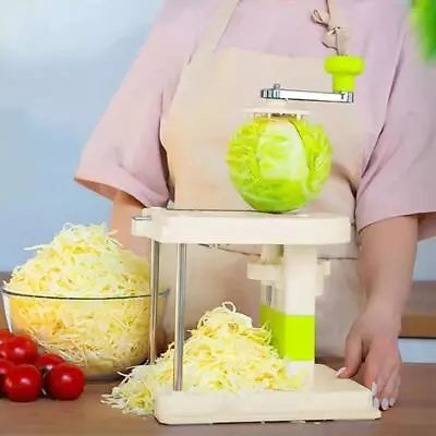 Cabbage Graters Vegetable Cutter Home Hand-cranked Shredder Slicer Manual Lettuc • $26.85