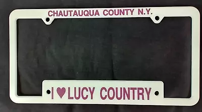 I Love Lucy Country Chautauqua County NY License Plate Frame • $14.99