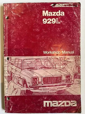 Mazda 929L Factory Workshop Repair Workshop Manual Engine Clutch • $44.99