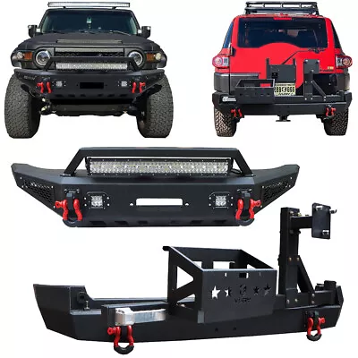 For 2007-2014 1st Gen FJ Cruiser Front And Rear Bumper With Tire Carrier • $1559.99