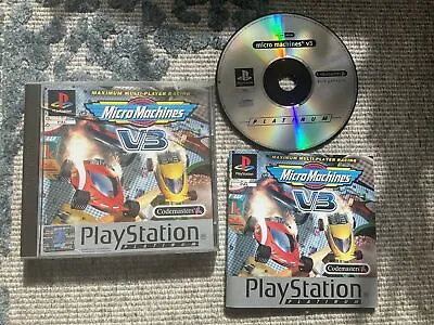 Micro Machines V3 - Sony PlayStation 1 / PS1 - PAL • £7.99