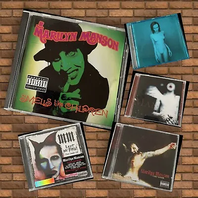 ￼ Marilyn Manson-See Description And Photographs For Titles 5CDs • $18.95