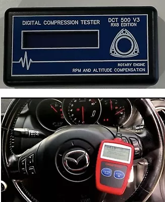 Rx8 Compression Tester & Rx8 Fault Code Reader - Rotary Engine Renesis 13b • $249.95