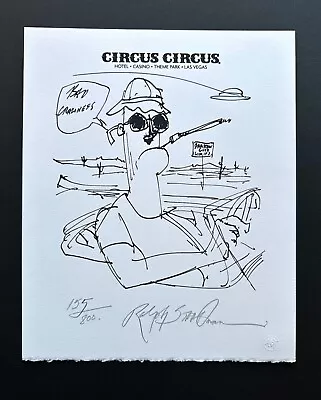 Ralph Steadman  Barstow City Limits  Hunter Thompson - SIGNED Lt Ed #155 Of 800 • £144.77