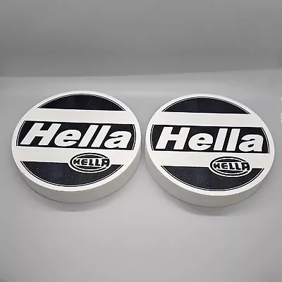 Volkswagen MK3 GTI Hella Style Headlight Covers | White Rally Cap | VW Jetta GLI • $34.99