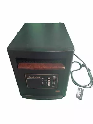 EdenPURE USA1000 Quartz Infrared Portable Heater TESTED/WORKS With One Remote • $47.90