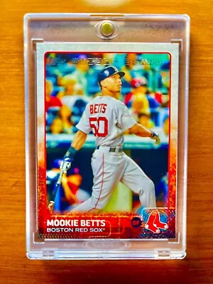 Mookie Betts RARE ROOKIE RC INVESTMENT CARD SSP TOPPS DODGERS MVP HOF MINT • $29.99