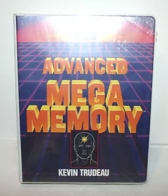 NEW Kevin Trudeau Advanced Mega Memory Audiobook Cassettes & VHS Box Set • $22.46