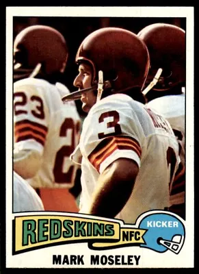 1975 Topps Mark Moseley Washington Redskins #364 • $4.50