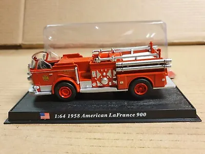 £6.95 • Buy 1958 American LaFrance 900 Fire Truck Del Prado Scale Model Myref 8 Diecast
