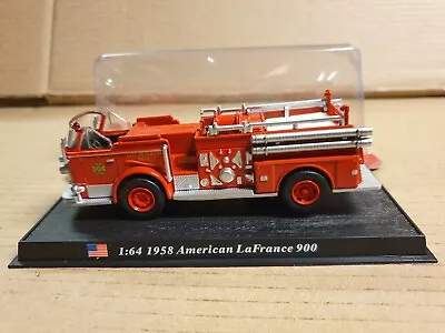 £6.95 • Buy 1958 American LaFrance 900 Fire Truck Del Prado Scale Model Myref 8 Diecast