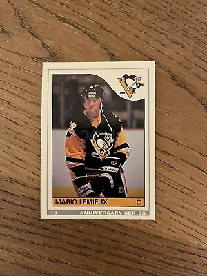 1992 O-Pee-Chee Anniversary Series Mario Lemieux #9 Rookie Card RC Reprint • $7.29