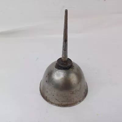 Vintage Eagle Thumb Press Oiler 6  Tall Bell Shape • $17.95