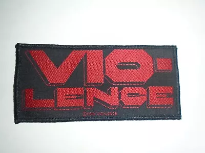 Vio-lence Logo Thrash Metal Woven Patch • $6.99