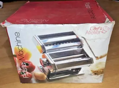 Chef Atelier PASTA MACHINE Pasta Maker W/Handle Clamp And Pasta Attachment • $19.99