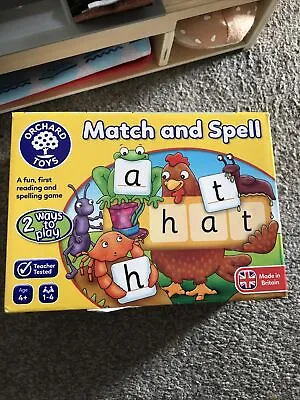 £2.50 • Buy Orchard Toys Match And Spell Used Once