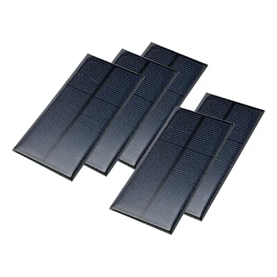 5Pcs 7.5V 100mA Mini Solar Cell Panel Module DIY Battery Charger 110mmx55mm • $15.80