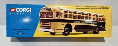 $39.99 • Buy Corgi Classics #54010 Chicago Motor Coach Co. Jackson / Austin Bus Gm 4505